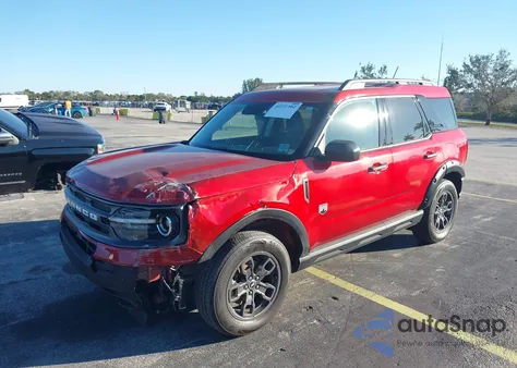 2022 Ford Bronco Sport Big Bend из США, поврежденный, VIN 3FMCR9B66NRD09225